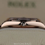 2022 ROLEX DAY-DATE ROSE GOLD CHOCOLATE DIAL 40MM 228235