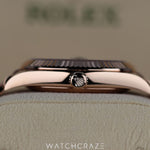 2022 ROLEX DAY-DATE EVEROSE GOLD CHOCOLATE DIAL 40MM 228235