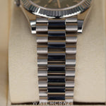 2020 ROLEX DAY-DATE WHITE GOLD ROMAN NUMERAL GREEN DIAL 40MM 228239