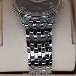 2023 OMEGA PRESTIGE STEEL BLUE DIAL 36.8MM 424.10.37.20.03.002