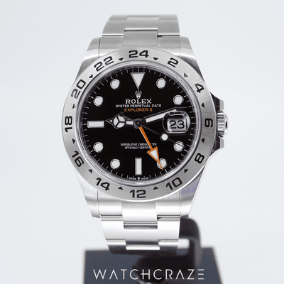 2023 ROLEX EXPLORER II BLACK DIAL 42MM 226570
