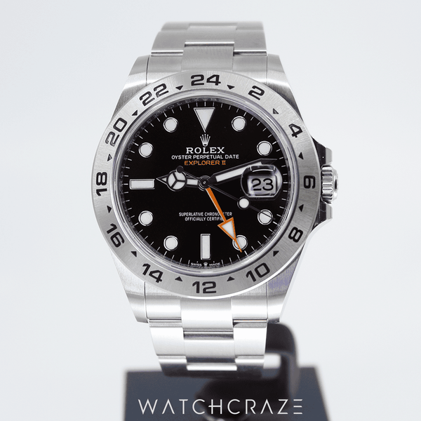 2023 ROLEX EXPLORER II BLACK DIAL 42MM 226570
