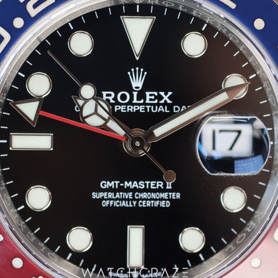 2021 ROLEX GMT ‘PEPSI’ 40MM 126710BLRO