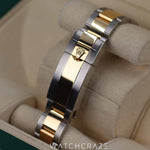 2024 ROLEX EXPLORER TWO TONE STEEL AND YELLOW GOLD BLACK DIAL 36MM 124273