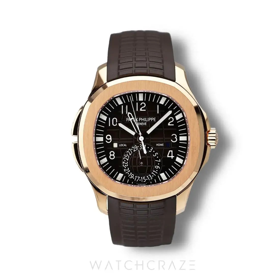 2020 PATEK PHILIPPE AQUANAUT 5164a TRAVEL TIME 40MM