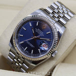2018 ROLEX DATEJUST BLUE 36MM 116234