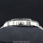 2023 CARTIER SANTOS DE CARTIER SKELETON GREEN WHSA0028