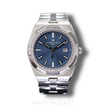 2023 VACHERON CONSTANTIN LADIES OVERSEAS BLUE DIAL 33MM 1205V/100A-B590