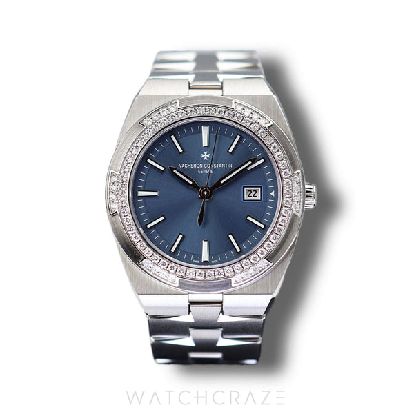 2023 VACHERON CONSTANTIN LADIES OVERSEAS BLUE DIAL 33MM 1205V/100A-B590