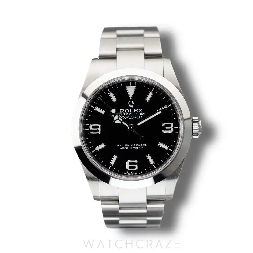 2023 ROLEX EXPLORER BLACK DIAL 40MM 224270