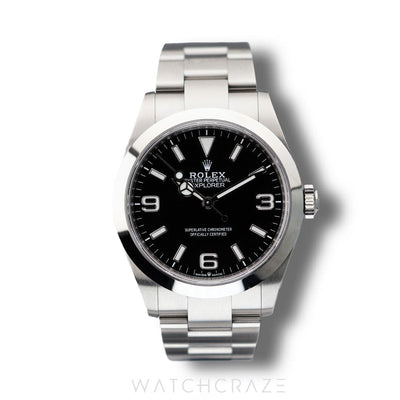 2023 ROLEX EXPLORER BLACK DIAL 40MM 224270