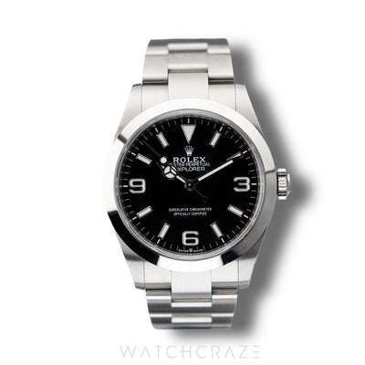 2023 ROLEX EXPLORER BLACK DIAL 40MM 224270