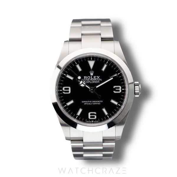 2023 ROLEX EXPLORER BLACK DIAL 40MM 224270