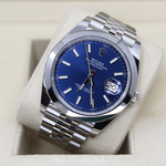2023 ROLEX DATE JUST 41 BLUE 41MM 126300