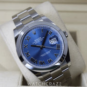 2023 ROLEX DATEJUST SMOOTH OYSTER 41MM 126300