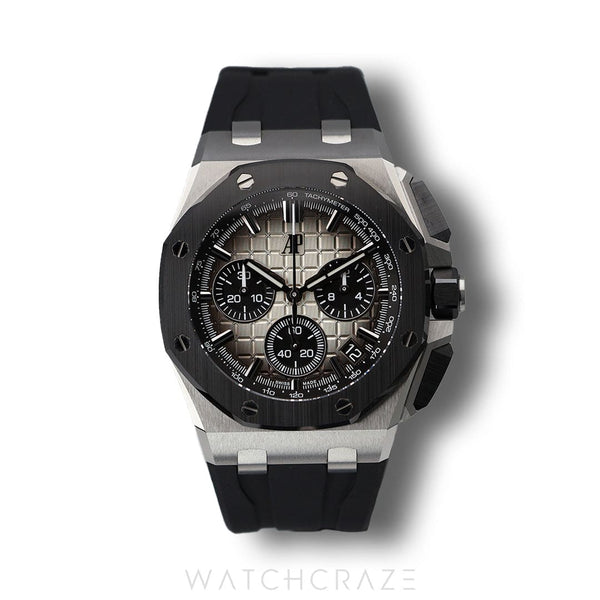 2021 AUDEMARS PIGUET ROYAL OAK OFFSHORE SMOKED TAUPE DIAL 43MM 26420SO.OO.A600CA.01