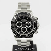 2021 ROLEX DAYTONA BLACK DIAL 40MM 116500LN