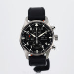 2014 IWC PILOT CHRONOGRAPH BLACK DIAL 42MM IW377709