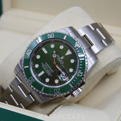 2015 ROLEX SUBMARINER DATE ‘HULK’ 40MM 116610LV
