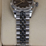 2023 ROLEX DATEJUST DIAMOND MARKERS DARK GREY DIAL 28MM 279174
