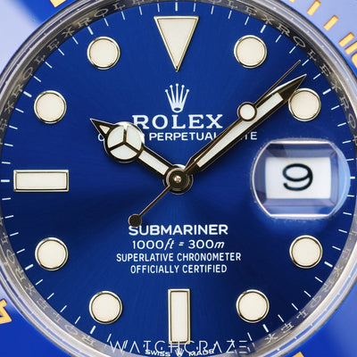 2020 ROLEX SUBMARINER DATE 'BLUESY' 41MM 126613LB