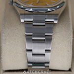 2021 ROLEX OYSTER PERPETUAL YELLOW DIAL 41MM 124300