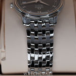 2023 OMEGA PRESTIGE STEEL BLUE DIAL 36.8MM 424.10.37.20.03.002