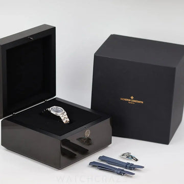 2023 VACHERON CONSTANTIN LADIES OVERSEAS BLUE DIAL 33MM 1205V/100A-B590