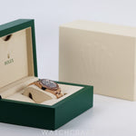 2021 ROLEX GMT-MASTER II ROSE GOLD 'ROOTBEER' 40MM 126715CHNR