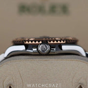 2020 ROLEX YACHTMASTER ROSE GOLD BROWN DIAL 40MM 126621