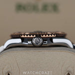 2020 ROLEX YACHTMASTER ROSE GOLD BROWN DIAL 40MM 126621