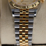 2022 ROLEX DATEJUST TWO TONE GOLD AND STEEL SILVER DIAL 36MM 126233