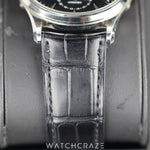 2017 JAEGER LE-COULTRE MASTER ULTRA THIN MOONPHASE BLACK DIAL 39MM Q1368470