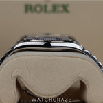 2020 ROLEX DATEJUST BLACK DIAL DIAMOND MARKER 41MM 126334