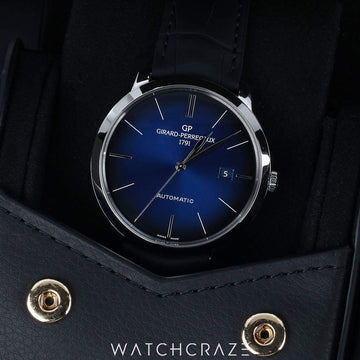 2024 GIRARD PERREGAUX 1966 BLUE DIAL 40MM 49555-11-434-BH6A