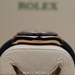 2022 ROLEX DAYTONA ROSE GOLD CHOCOLATE DIAL 40MM 116515LN