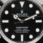 2024 ROLEX SUBMARINER NO DATE BLACK DIAL 41MM 124060