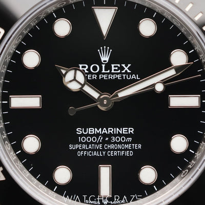 2024 ROLEX SUBARINER NO DATE BLACK DIAL 41MM 124060