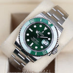 2020 ROLEX SUBMARINER DATE ''HULK'' 40MM 116610LV