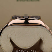 2019 ROLEX SKY-DWELLER ROSE GOLD RHODIUM DIAL 40MM 326935