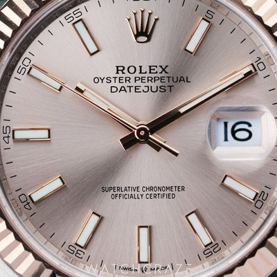 2024 ROLEX DATEJUST TWO-TONE SUNDUST 41MM 126331