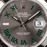 2024 ROLEX DATEJUST WIMBELDON DIAL SMOOTH BEZEL 41MM 126300