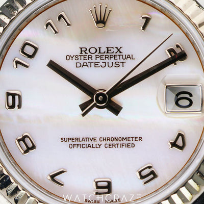 ROLEX DATEJUST MOTHER OF PEARL DIAL 31MM 178274