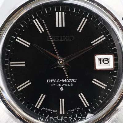SEIKO BELLMATIC ALARM 39MM 4006-7012