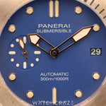 2021 PANERAI SUBMERSIBLE BRONZO BLUE DIAL 42MM PAM01074