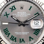 2021 ROLEX DATEJUST WIMBLEDON DIAL 41MM 126334