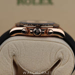 2023 ROLEX DAYTONA COSMOGRAPH ROSE GOLD BLACK DIAL 40MM 126515LN