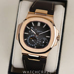 2023 PATEK PHILIPPE NAUTILUS MOONPHASE 40MM 5712R-001
