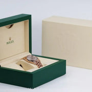 2020 ROLEX DAY-DATE SUNDUST DIAL BAGUETTE 40MM 228235