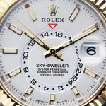 2023 ROLEX SKY-DWELLER TWO TONE GOLD AND STEEL 42MM 336933